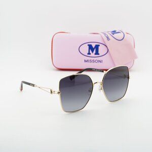 Missoni MIS 0052/S 0J5G 9O Square Sunglasses - Gold/Grey